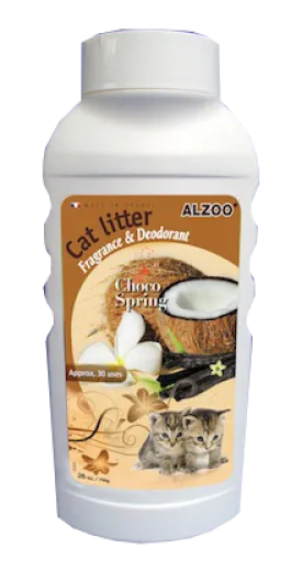 Alzoo Choco Spring Cat Litter Deodorizer