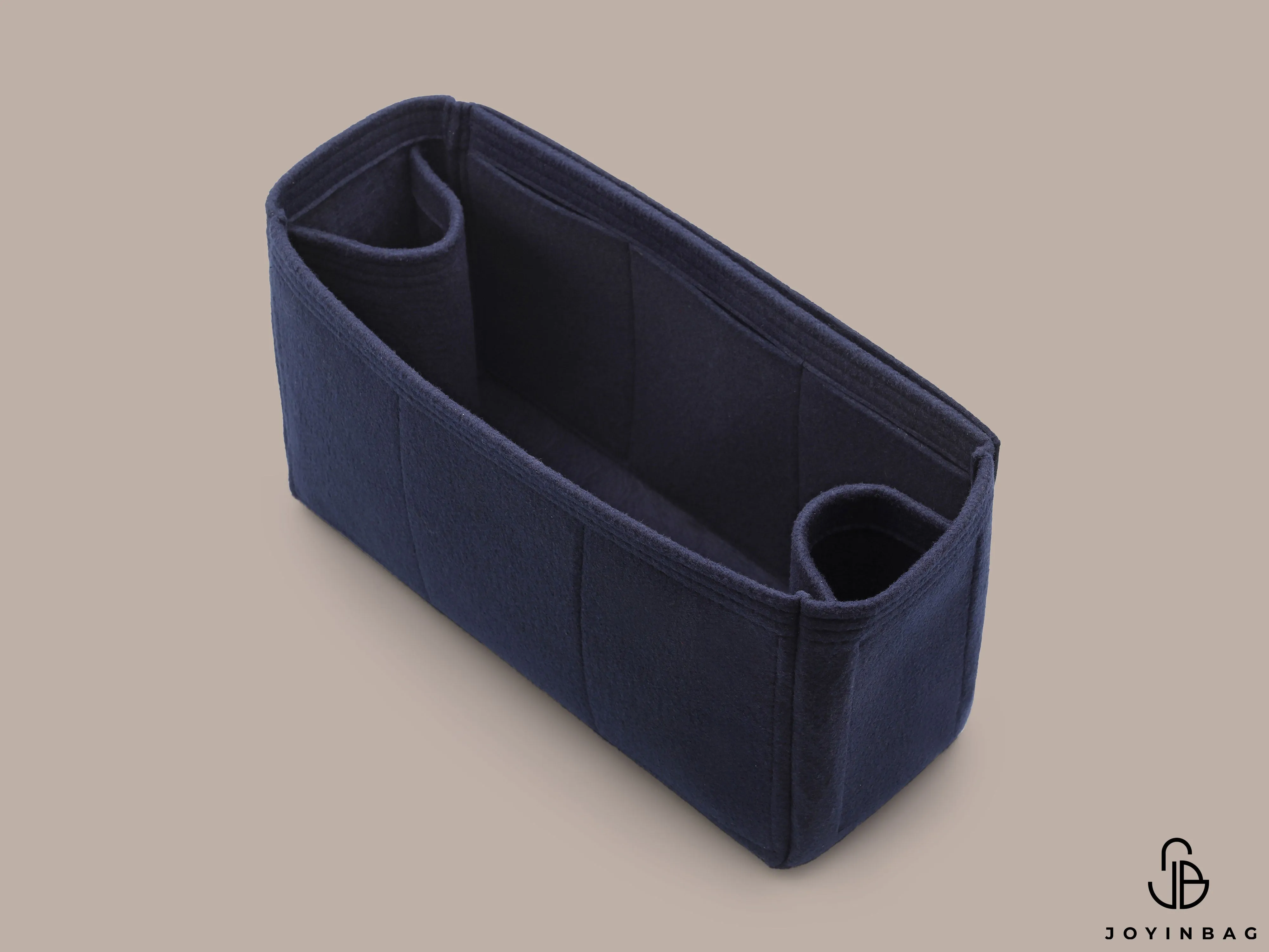 Bag Organizer For Louis Vuitton Keepall Bandoulière 50 Bag with Double Bottle Holders