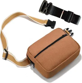 Belt Bag for Women Men Crossbody Fanny Pack Waist Bag with two Adjustable and Removable Straps