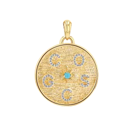Circle of Life Diamond Multi Initial Charm