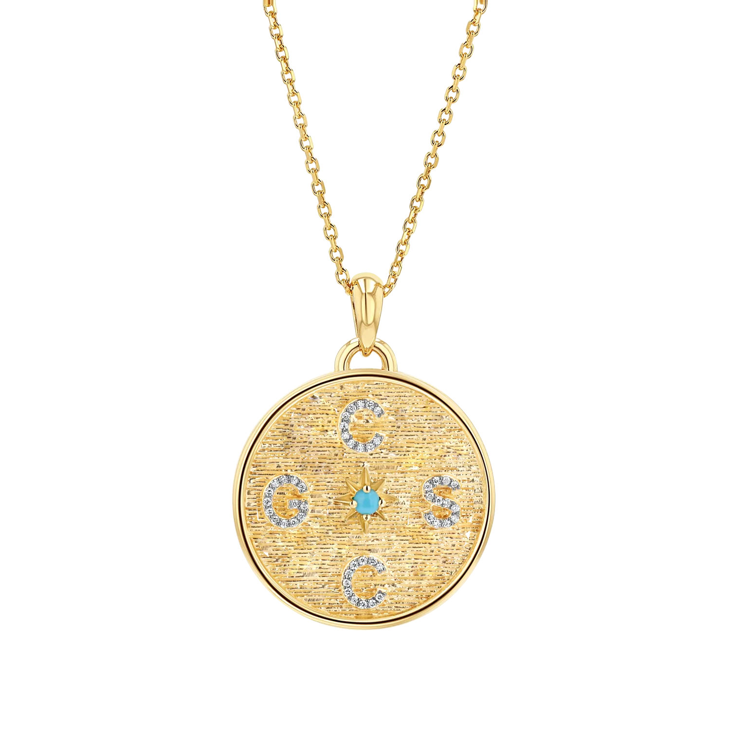 Circle of Life Diamond Multi Initial Charm