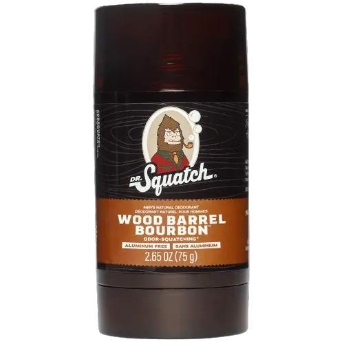 Dr. Squatch - Deodorant - Wood Barrel Bourbon, 75 g