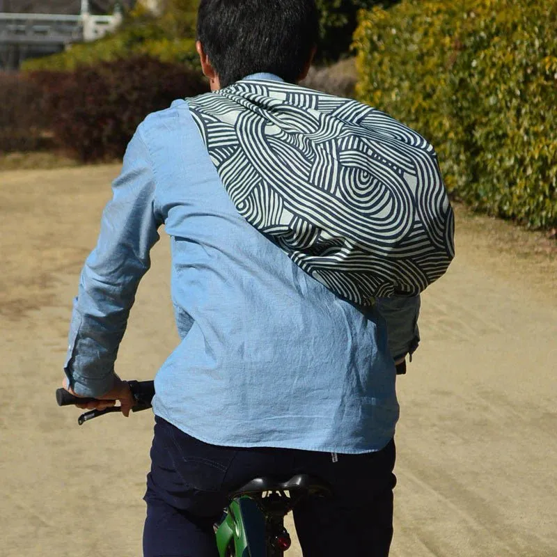 Furoshiki 100 Water-Repellent – Isa Monyo Knot Khaki