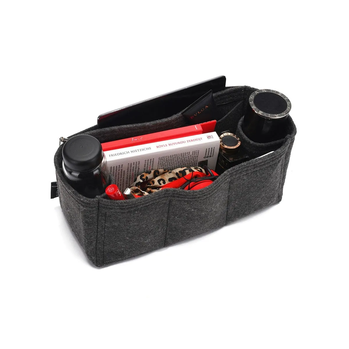 Goyard St Louis and Goyard Anjou Bag Organizer Insert, Bag Organizer with Double Bottle and Pen Holders