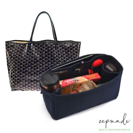 Goyard St Louis and Goyard Anjou Bag Organizer Insert, Bag Organizer with Double Bottle Holders
