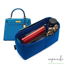 Hermes Kelly Bag Models Organizer Insert, Bag Organizer with Single Bottle Holder