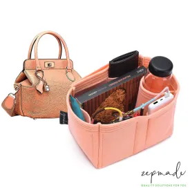 Hermes Toolbox Bag Models Organizer Insert, Bag Organizer with Single Bottle and Pen Holders