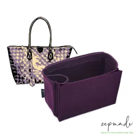 Louis Vuitton Caissa MM Purse Organizer Insert, Bag Organizer with Laptop Compartment and Single Bottle Holder