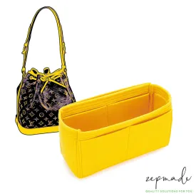 Louis Vuitton NOÉ Organizer Insert, Classic Model Bag Organizer with Exterior Pockets