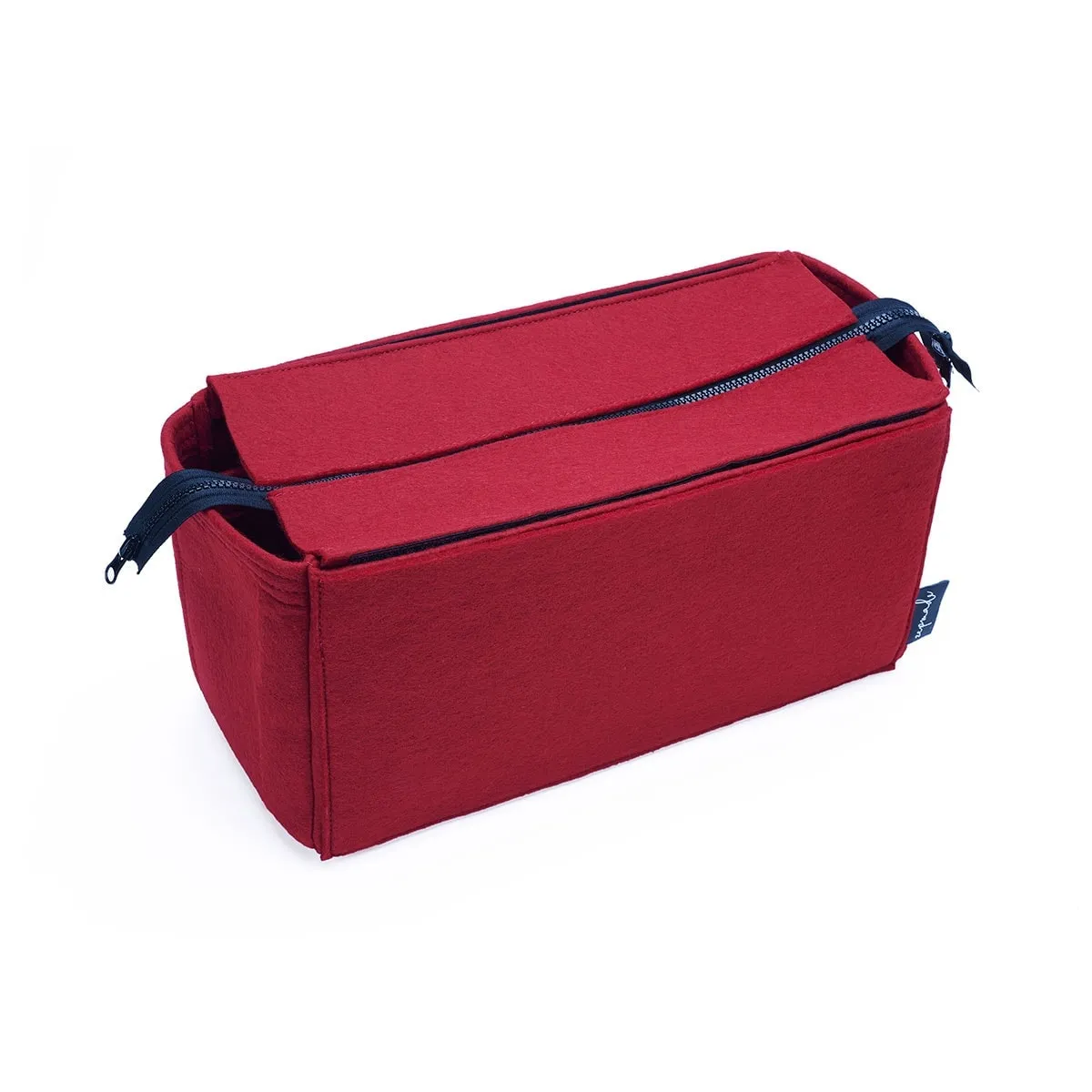 Louis Vuitton Onthego Purse Organizer Insert, Bag Organizer with Zipper Top Closure and Single Bottle Holder