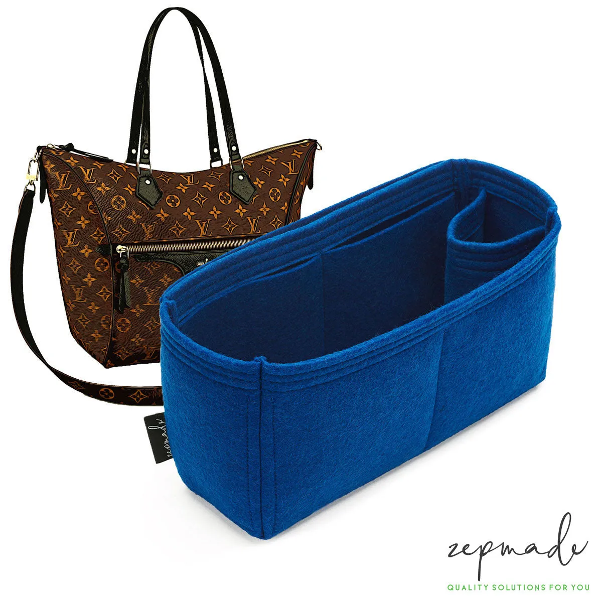 Louis Vuitton Tournelle Organizer Insert, Bag Organizer with Single Bottle Holder