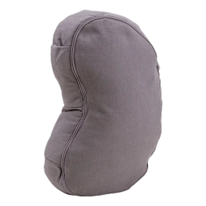 Meditation pillow halfmoon shape Grey