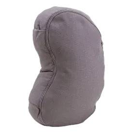 Meditation pillow halfmoon shape Grey