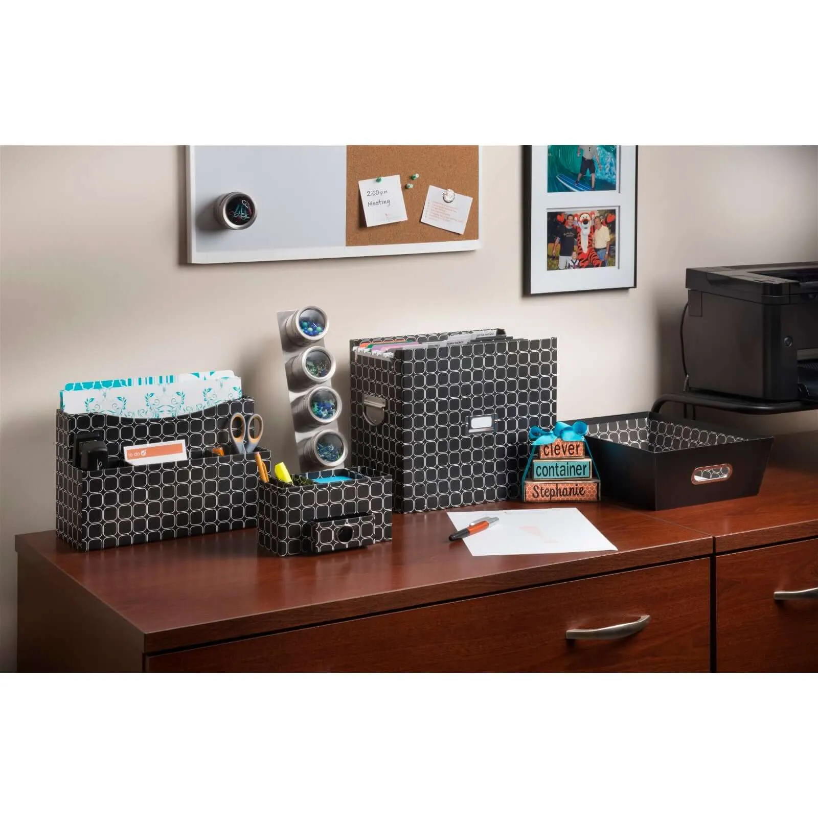 Modern Display Tray / Desktop Paper Organization