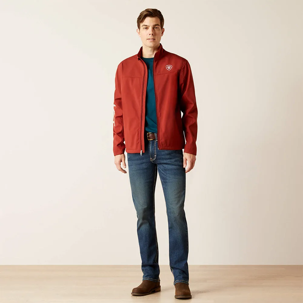 New Team Softshell Fired Brick Jacket