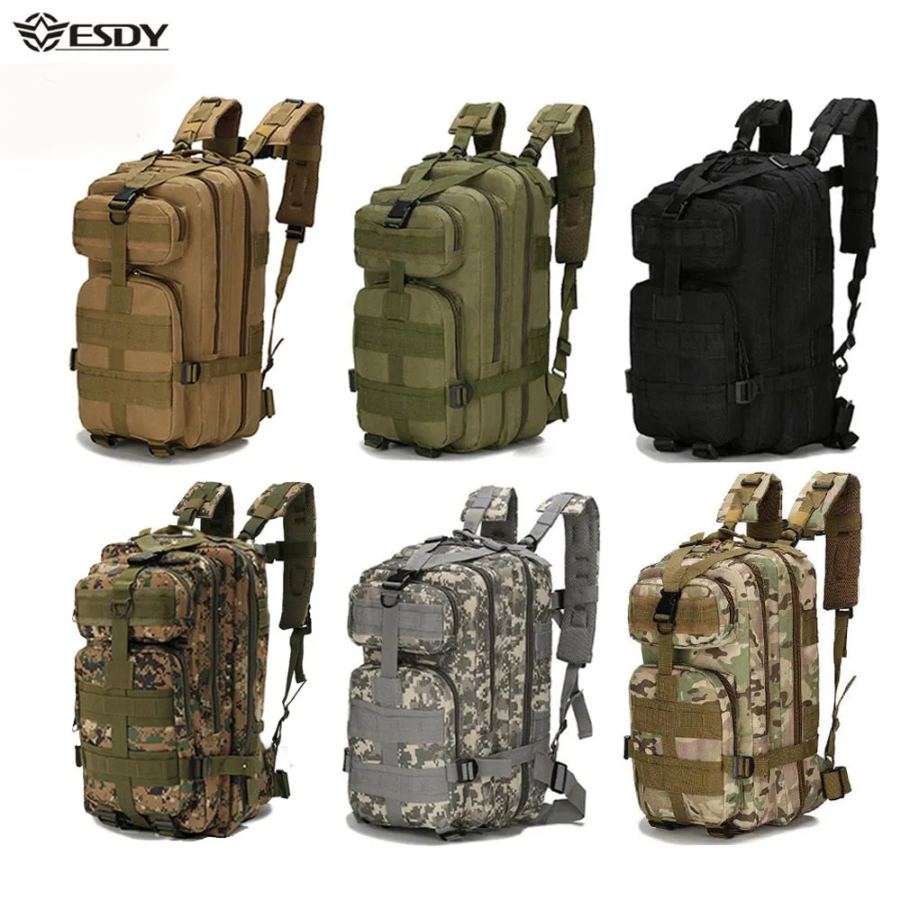 Outdoor Military Rucksacks 1000D Nylon 30L Waterproof Tactical backpack