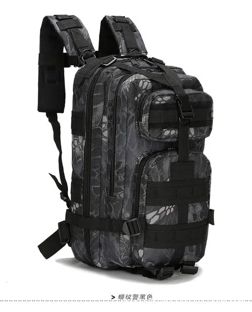 Outdoor Military Rucksacks 1000D Nylon 30L Waterproof Tactical backpack