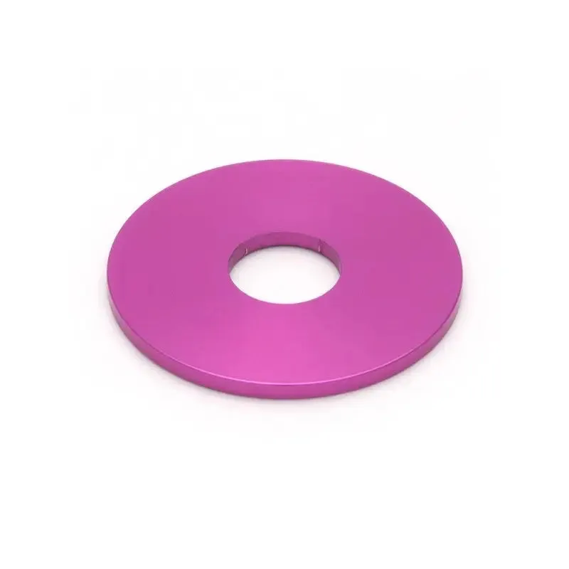Paradise Fuscia Anodized Aluminum Dust Washer