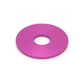 Paradise Fuscia Anodized Aluminum Dust Washer