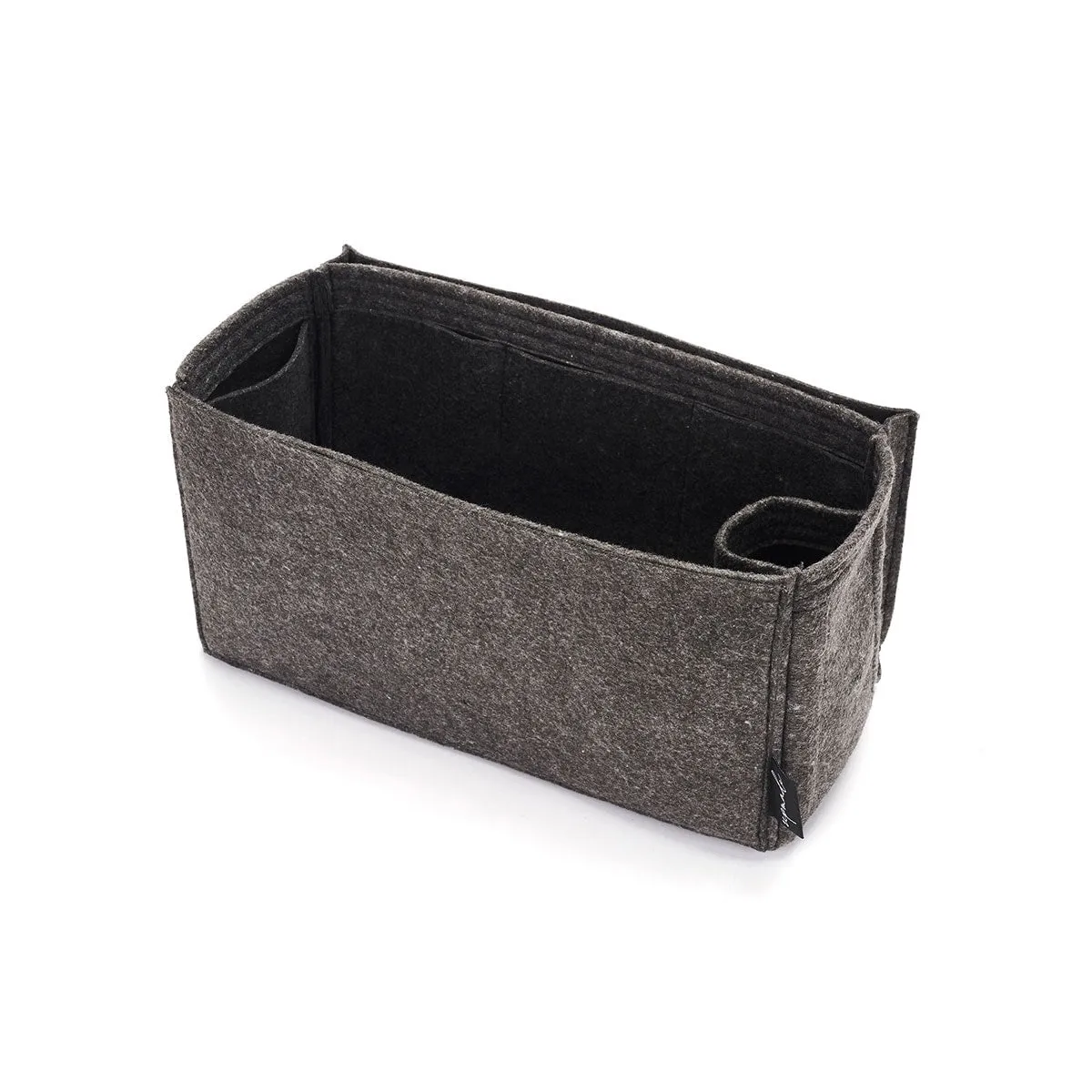 Purse Organizer Insert for Balenciaga Classic City Medium, Bag Organizer with Laptop Compartment and Single Bottle Holder