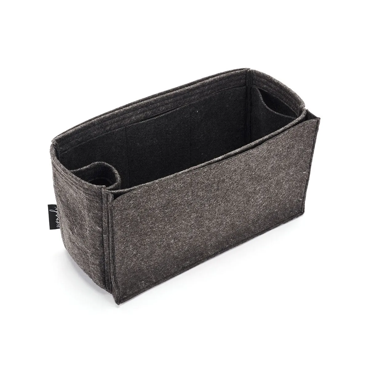 Purse Organizer Insert for Balenciaga Classic City Medium, Bag Organizer with Laptop Compartment and Single Bottle Holder