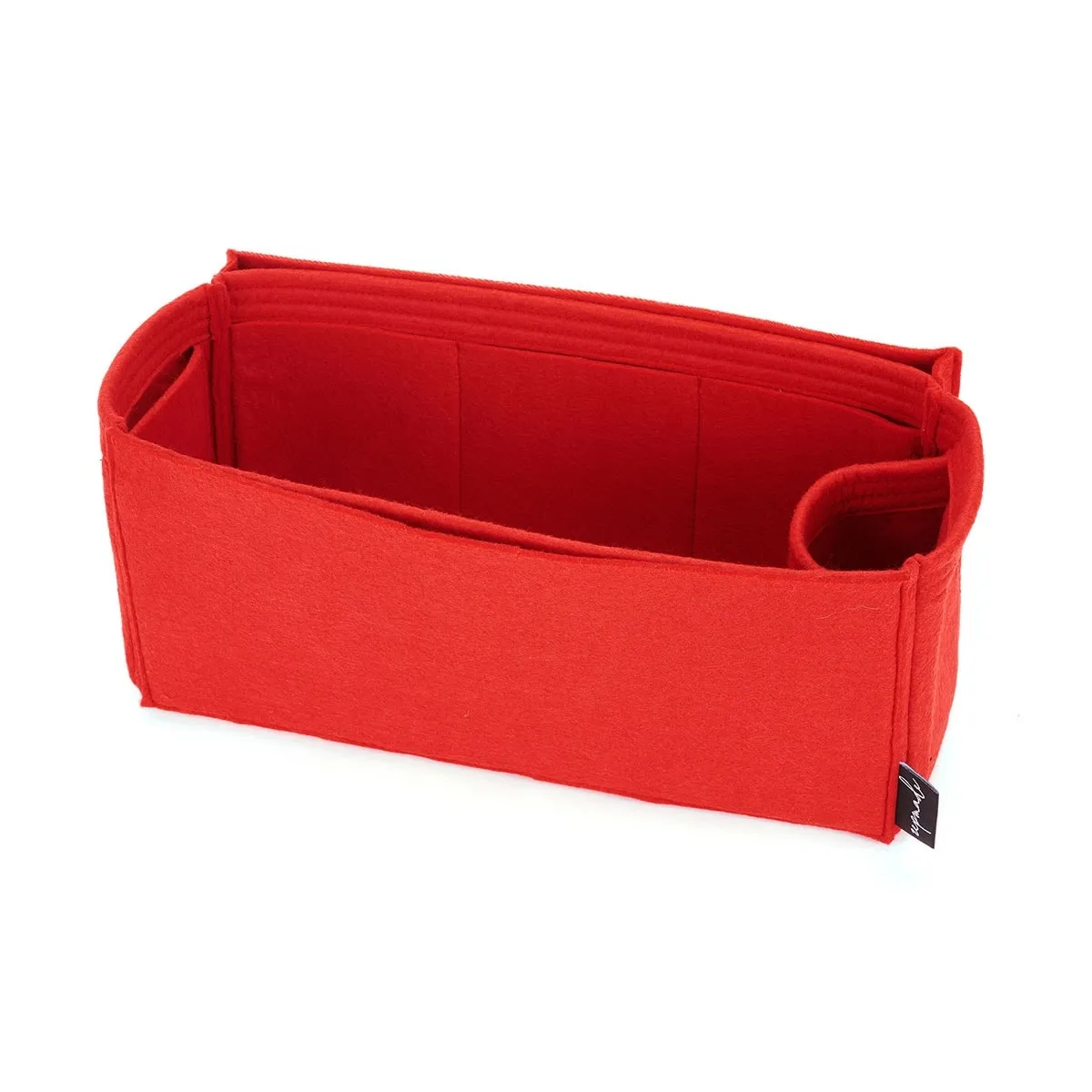 Purse Organizer Insert for Balenciaga Classic City Medium, Bag Organizer with Laptop Compartment and Single Bottle Holder