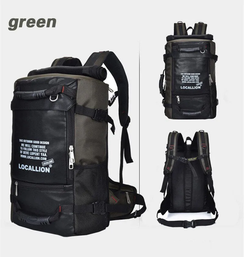 Sidiou Group Large Capacity Outdoor Sport Multifunction Waterproof Bag ProfessionTravel Backpack