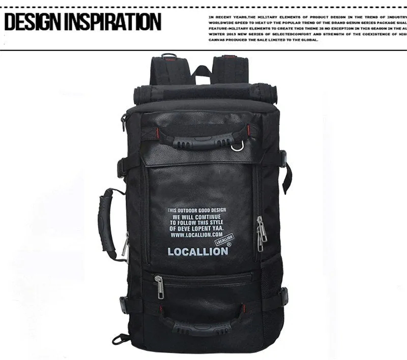 Sidiou Group Large Capacity Outdoor Sport Multifunction Waterproof Bag ProfessionTravel Backpack