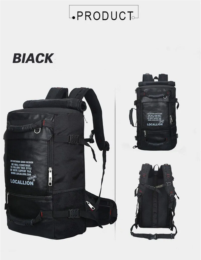 Sidiou Group Large Capacity Outdoor Sport Multifunction Waterproof Bag ProfessionTravel Backpack