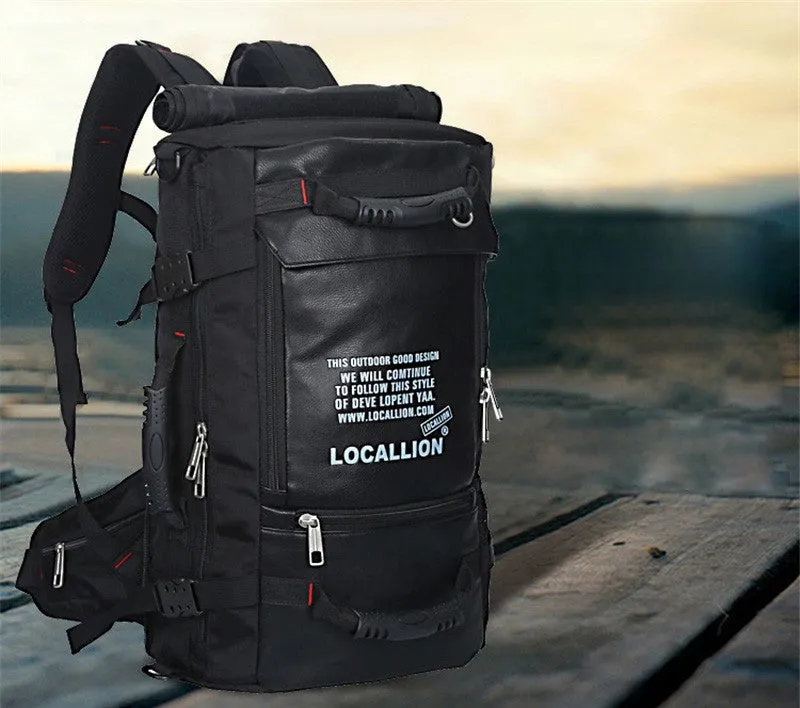 Sidiou Group Large Capacity Outdoor Sport Multifunction Waterproof Bag ProfessionTravel Backpack