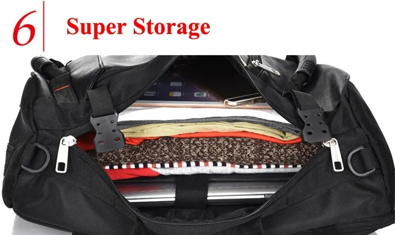 Sidiou Group Large Capacity Outdoor Sport Multifunction Waterproof Bag ProfessionTravel Backpack