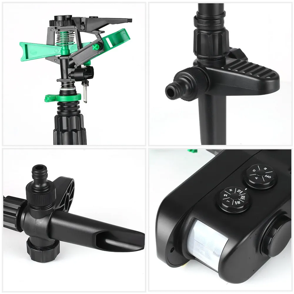 Solar powered Motion Activated Animal Repeller Upgraded version