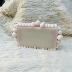 TARA Clutch (Ivory)