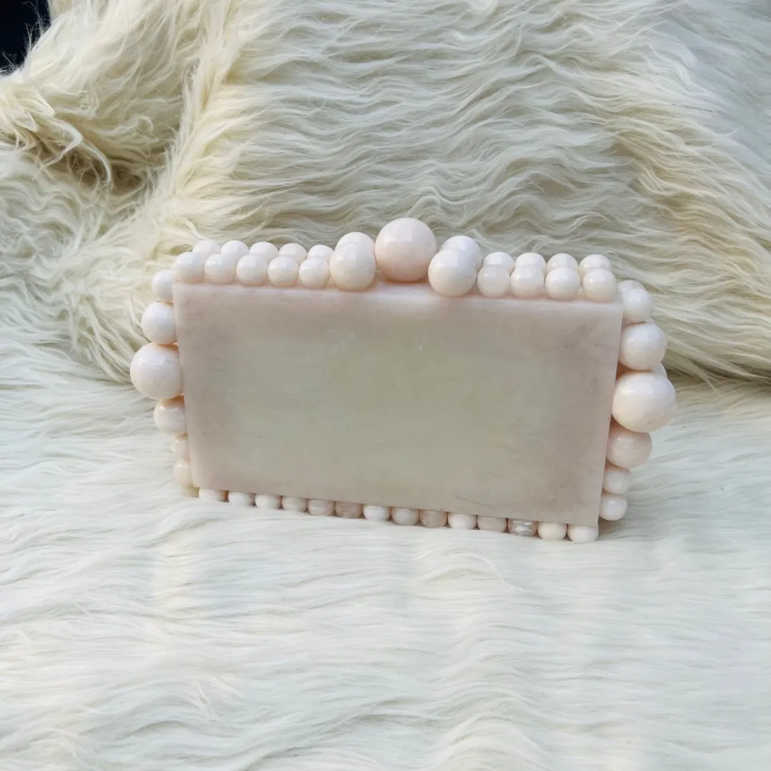 TARA Clutch (Ivory)