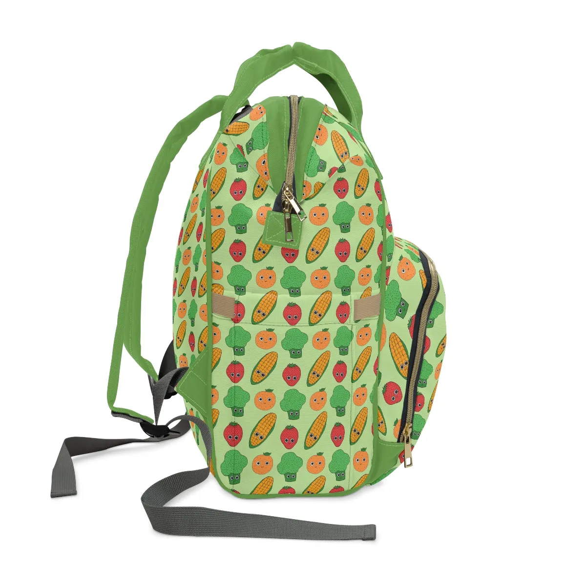 Veggie Garden Diaper Backpack