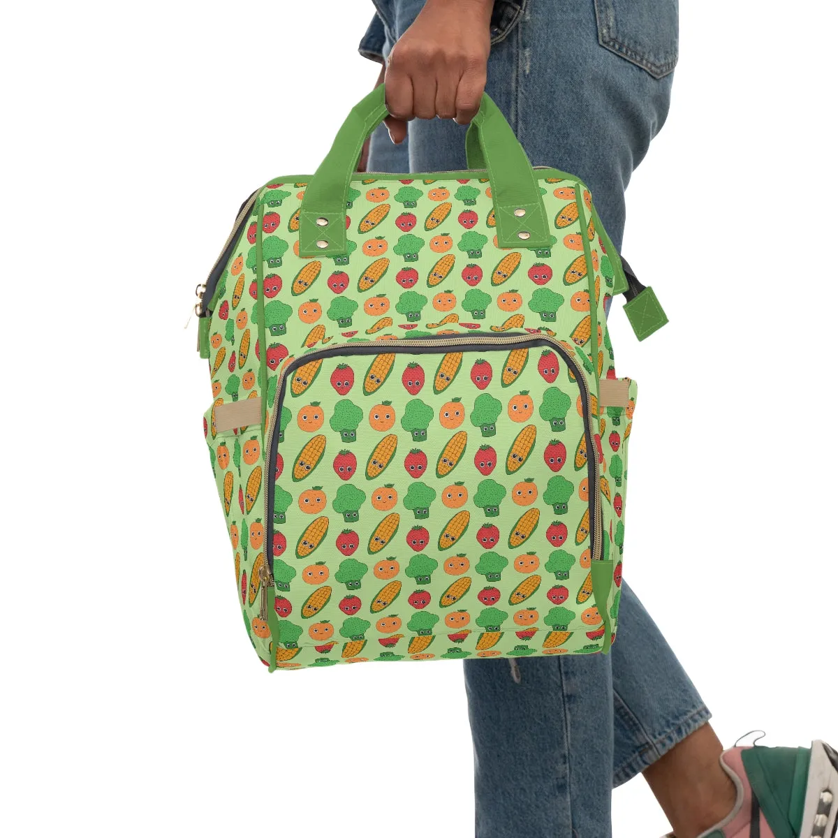 Veggie Garden Diaper Backpack