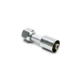 Vintage Air Hose End Fitting Straight 10 AN Hose Crimp to 10 AN Female O-Ring - Aluminum/Steel